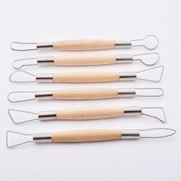 Outils de Sculpture en Argile Artisanale Poterie Carimplantée Ensemble de Sculpture Modeleurs de