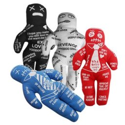 Voodoo-Beurre en polyester personnalisé meilleurs cadeaux de nouveauté fête de vacances