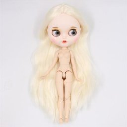 ICY DBS Blyth-Poupée Personnalisée à Peau Blanche pour Fille Corps ArtiBMO 30cm Cadeau