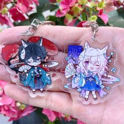 Honkai: Star Rail Cosplay Keychain Accessrespiration Dan Heng 7 mars Anime Game Pendant Prop