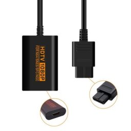 Câble de manette de jeu rétro pour Nintendo 64/SNES/NGC/SFC 720P 1080P Compatible HDMI adaptateur