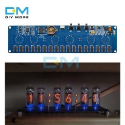 Nixie Tube Tech Kit de circuit imprimé électronique horloge LED numérique cadeau de bricolage