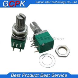 Potentiomètre à connexion unique avec interrupteur étanchéité audio RV097NS B5K B10K B20K
