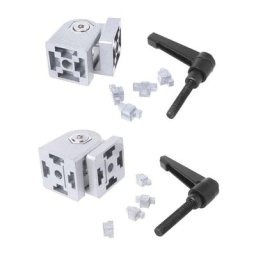Charnière flexible en alliage de zinc avec poignée joint moulé sous pression connecteur pour