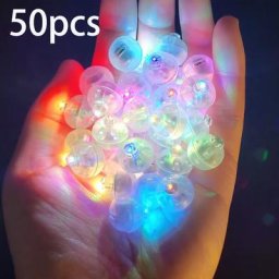 Gobelet Petite Boule Ronde Ballon Lumineux Flash LED Lampes Shoes Lanterne pour Décoration de