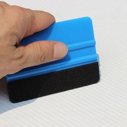 Dissolvant de glace pour vitres en vinyle et Fiber de carbone 1 pièce 10x7cm grattoir de voiture