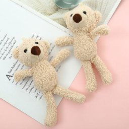 Ours en peluche 8 pouces jouet en coton lavable pour bébé petite amie noël anniversaire Animal