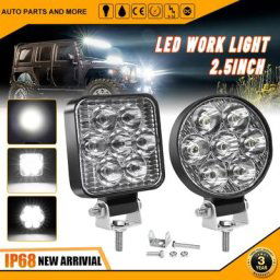 CO LIGHT-Barre de feux de course à LED 2.5 pouces 12V 24V 4tage carré budgétaire tout-terrain