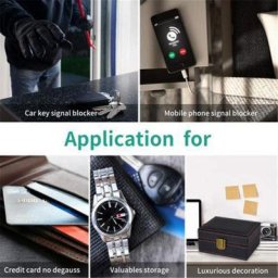 Étui de protection antivol pour porte-clés boîte de protection contre les radiations signal sans