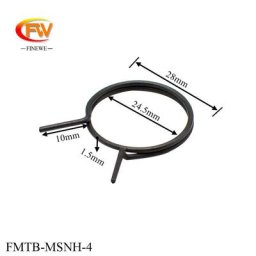 FINMooE-Poignée à ressort de torsion pour porte de sécurité verrou de meubles 28mm