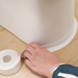 HOBANCHS-Bande Adhésive en PVC Imperméable pour Couture Ligne de Collage Douche Évier Bain