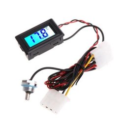 OOTDTY – thermomètre numérique indicateur de température filetage G1/4 capteur + thermomètre à
