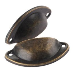 DRELD – poignée de meuble en laiton Antique 5 pièces pour tiroir de cuisine porte placard