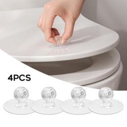 Tirette transparente autocollante en plastique forme diamant pour placard de cuisine garde-robe