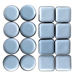 Tapis Coulissants Auto-Adhésifs pour Meubles Coussinets de Pieds pour Table et Chaise de Maison 2