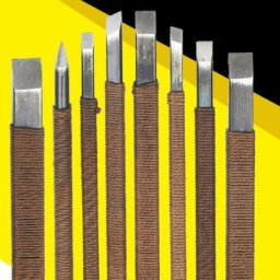 Ensemble d'outils à main de travail de calcul bricolage ciseau carbonaté couteau carboné joint en