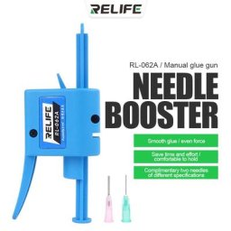 RELIFE – aiguille à huile pour soudage Booster pistolet à colle manuel pour téléphone portable