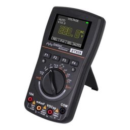 Oscilloscope Multimètre Graphique Numérique 2 en 1 HD Intelligent 2.4 Écran de Documents Amaran