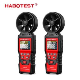 HABOTEST – anémomètre numérique Portable à main HT625 compteur de vitesse du vent affichage LCD