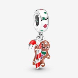 Charm Pendant Bonhomme de Pain d'Épices