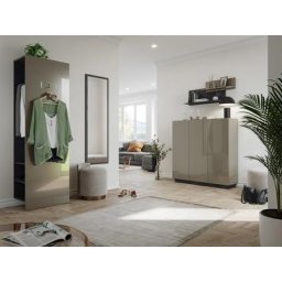 Garde-robe Gala-L 4pcs 30 paires avec miroir Cubanite