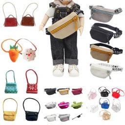 Sac à beurre coloré pour fille accessoires jouet ouvertement jouer à la maison pièces en