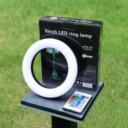 Lampe annulaire LED colorée pour narguilé 6 pouces panneau lumineux pour fumer accessoires pour