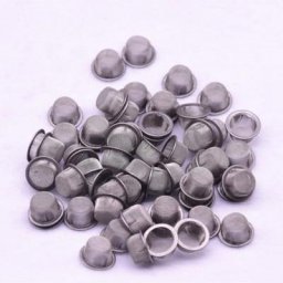 Filtre en acier inoxydable pour pipe à fumer boule en métal écran en cristal maille filtrante