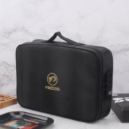 FIREDOG-Sac de rangement portable avec serrure pour fumer grand étui Odor Verde sac d'évaluation