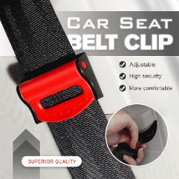 Clip universel pour ceinture de siège de voiture Clip de sécurité réglable boucle d'arrêt