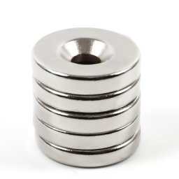 Petit aimant rond en néodyme coulé dans un seau bain injuste terres rares aimants NdFeB en