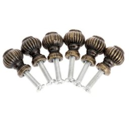 Mini lèvent Vintage en Forme de Lanterne Boîtier en Bronze Antique Panneau de MELChi Tirettes