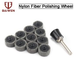 Disques abrasifs en Fiber de Nylon 25mm 1 "" disques Non tissés 9P pour métal marbre accessoires