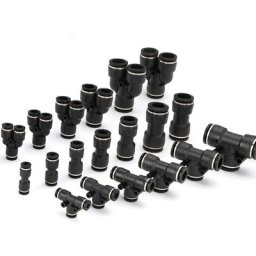 Raccords pneumatiques pour tuyaux d'eau PY/PU/PE 10 pièces connecteurs de tuyaux en Nylon 4-12mm