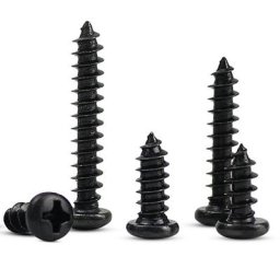 Petites vis à bois électroniques autotaraudeuses à tête ronde micro vis Phillips PA M1.4 M1.7