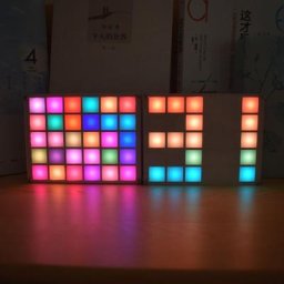 Kit électronique de bricolage 28tc multifonctions spectre de musique Cool Palette colorée