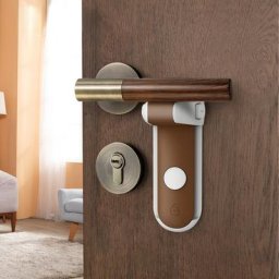 Lintolyard-Serrure à Levier de Porte pour Bébé Poignée Étanche pour Enfants Bouton de Porte
