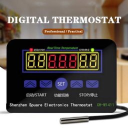 Thermostat numérique intelligent régulateur de température interrupteur 110V 220V 10a 12V DC