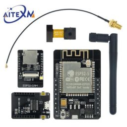 ESP32-CAM WiFi Tech série ESP32 vers WiFi Carte de développement ESP32 5V Bluetooth avec OV2640 Tech