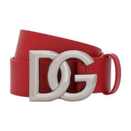 Dolce & Gabbana Ceinture en cuir de qualité supérieure avec boucle à logo DG Crossover