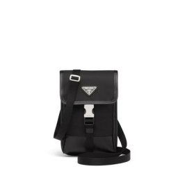 Prada Sac à bandoulière à plaque logo