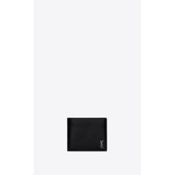 Saint Laurent Tiny cassandre portefeuille east/west en cuir mat