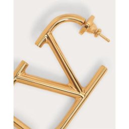 Valentino Garavani Boucles D'oreilles Vlogo Signature En Métal