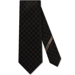 Gucci Cravate au motif GG