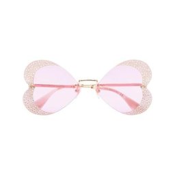 Gucci Lunettes de soleil à ornements en cristal