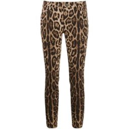 Dolce & Gabbana Pantalon skinny Pretty imprimé en coton mélangé