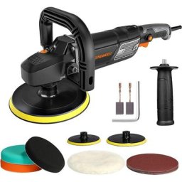 Gener PPGJ01A Polisseuse pour voiture, 1500 w, à six vitesses variables, 600-3000 rpm, écran lcd,
