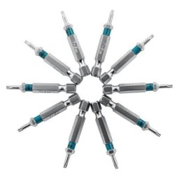 Jeu d'embouts TORX8 50 mm - 10 pcs. - Gross