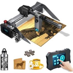 P9 M50 Graveur Laser, 50W Machine a Gravure Laser, Machine à Graver Laser Cutter Engraver Offline