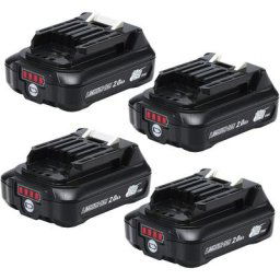 Batterie 4X 12V pour Makita 2AH 10.8V BL1021B BL1041B BL1021B BL1020B cxt DC10WD
